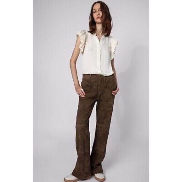 NWT Zadig & Voltaire Tiza Satin Top size XS - Picture 2 of 8